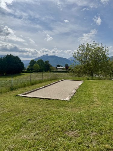 Terrain de pétanque